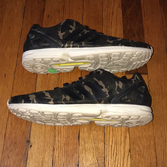 ✨ Adidas Originals ZX Flux “Camo” Size: 13✨ - Picture 3 of 7